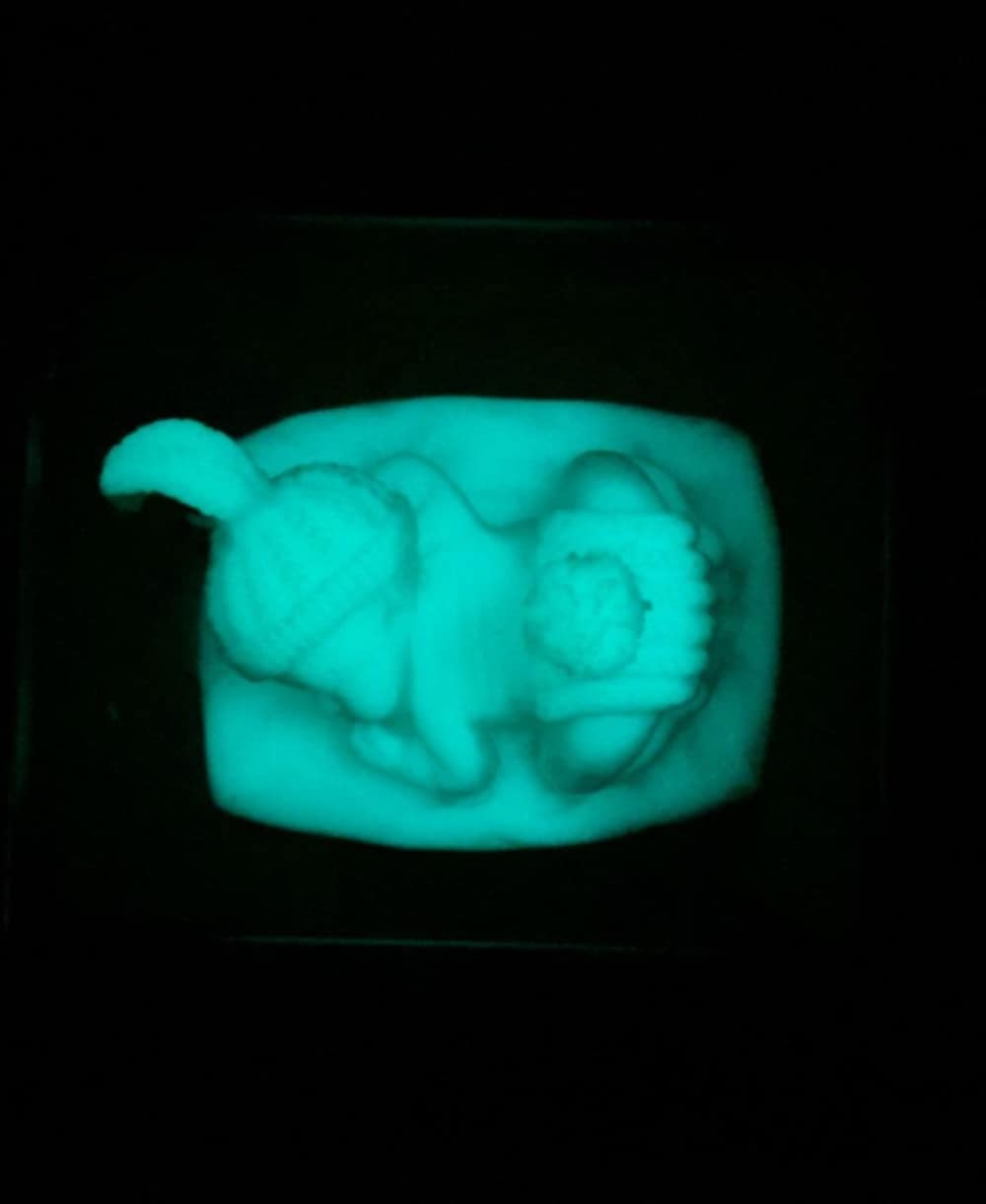 Breastmilk baby boy mould