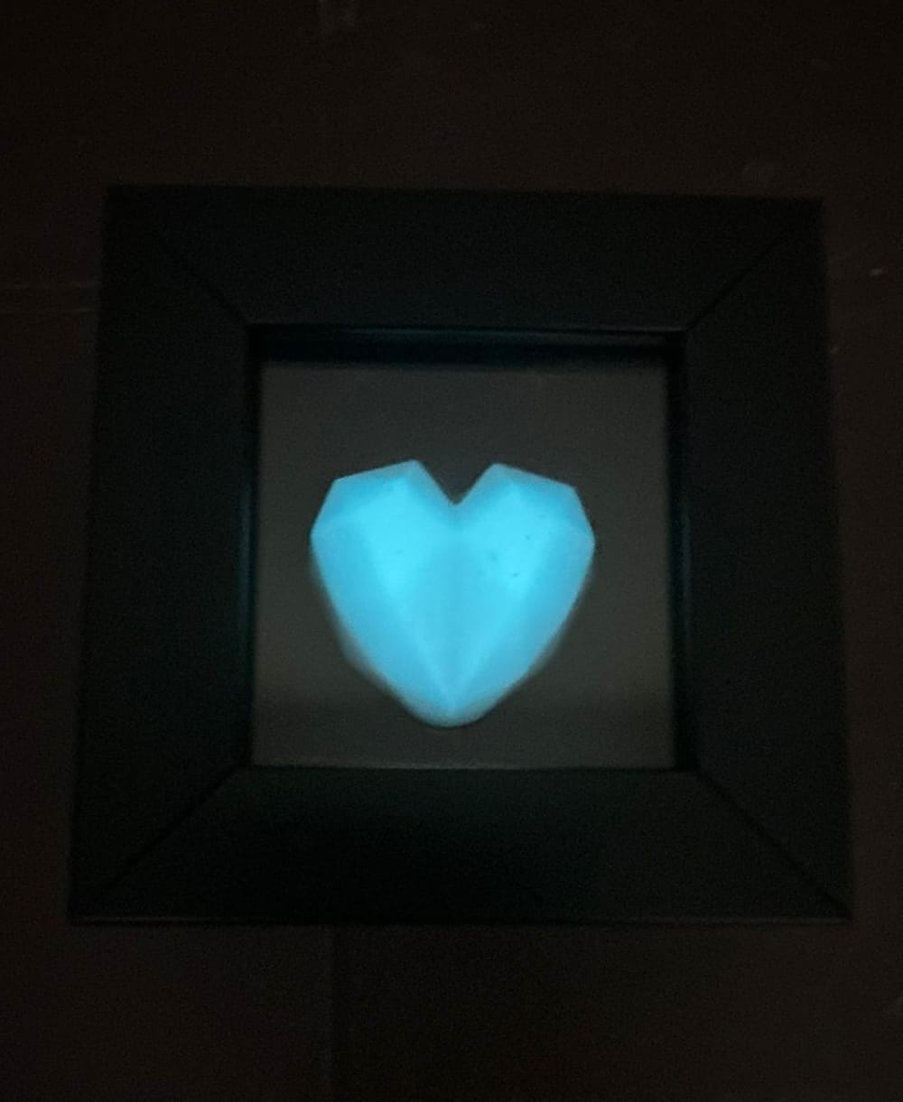 Breastmilk heart Radium mould