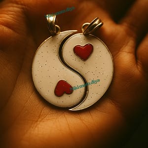 Breastmilk Yin Yang Pendant