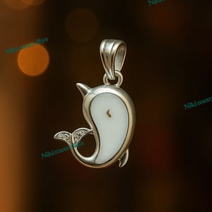 Breastmilk Dolphin Pendant