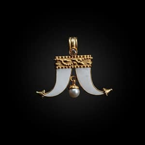 Breastmilk Lion tooth Pendant