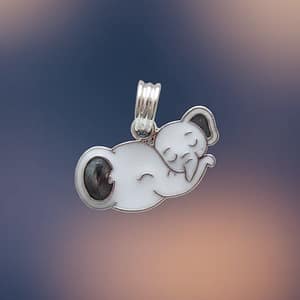 Breastmilk mother & baby elephant Pendant